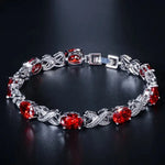 Armband Alendra Flameaux in Weißgold