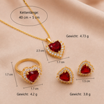 Schmuckset Anavelle Roubella in Gold – Ansicht 5