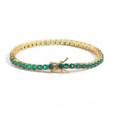 Armband Ella mit smaragdgrünem Stein – Ansicht 2