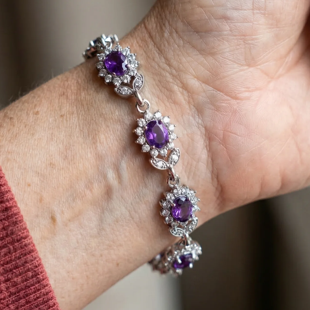 Armband Iris in Weißgold