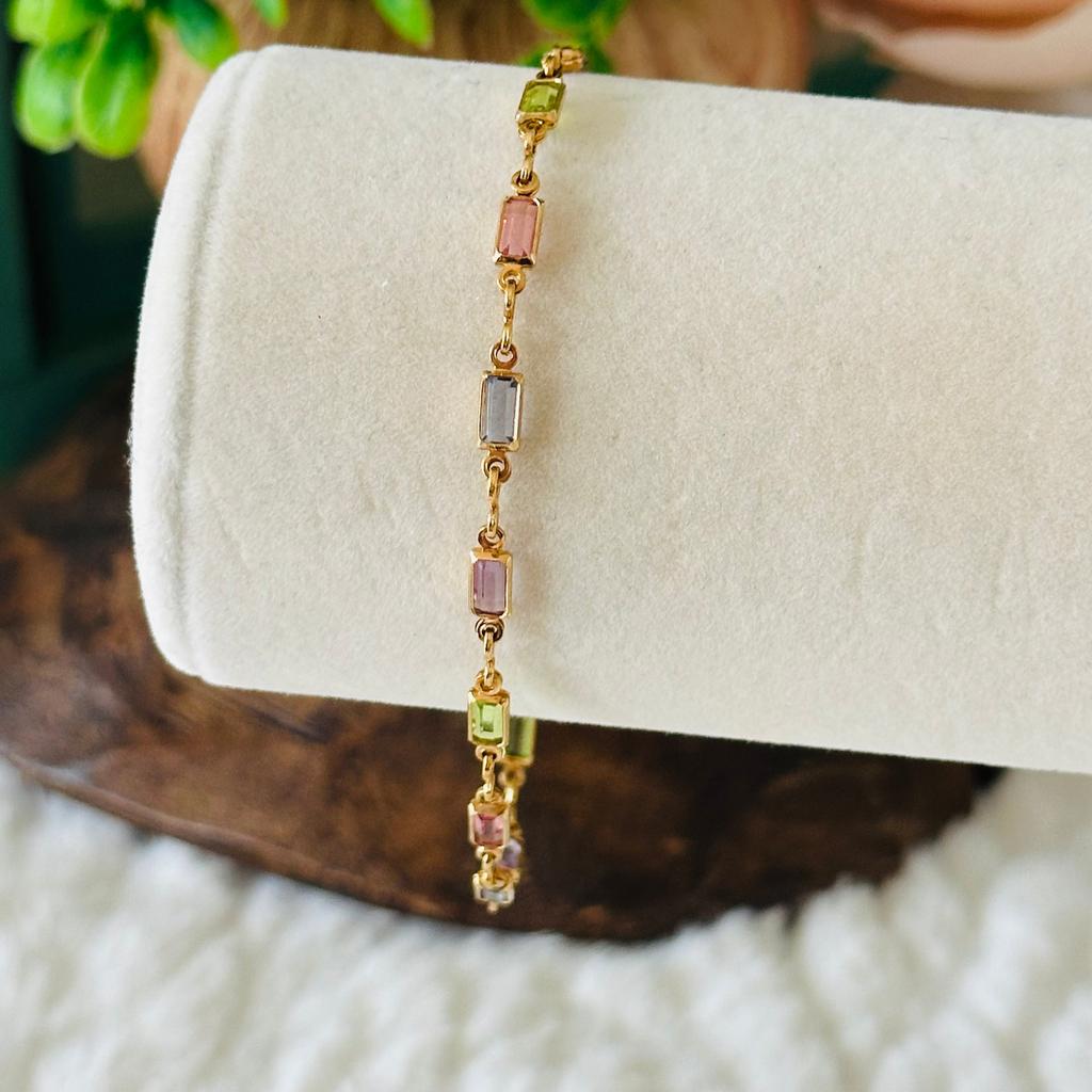 Armband „Isabella“ mit bunten Steinen – Ansicht 2