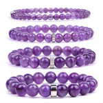 Armband mit Amethyst