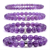 Armband mit Amethyst