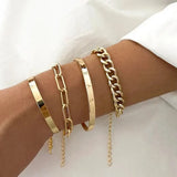 Armband-Set „Goldene Harmonie“