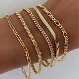 Armband-Set in Gold