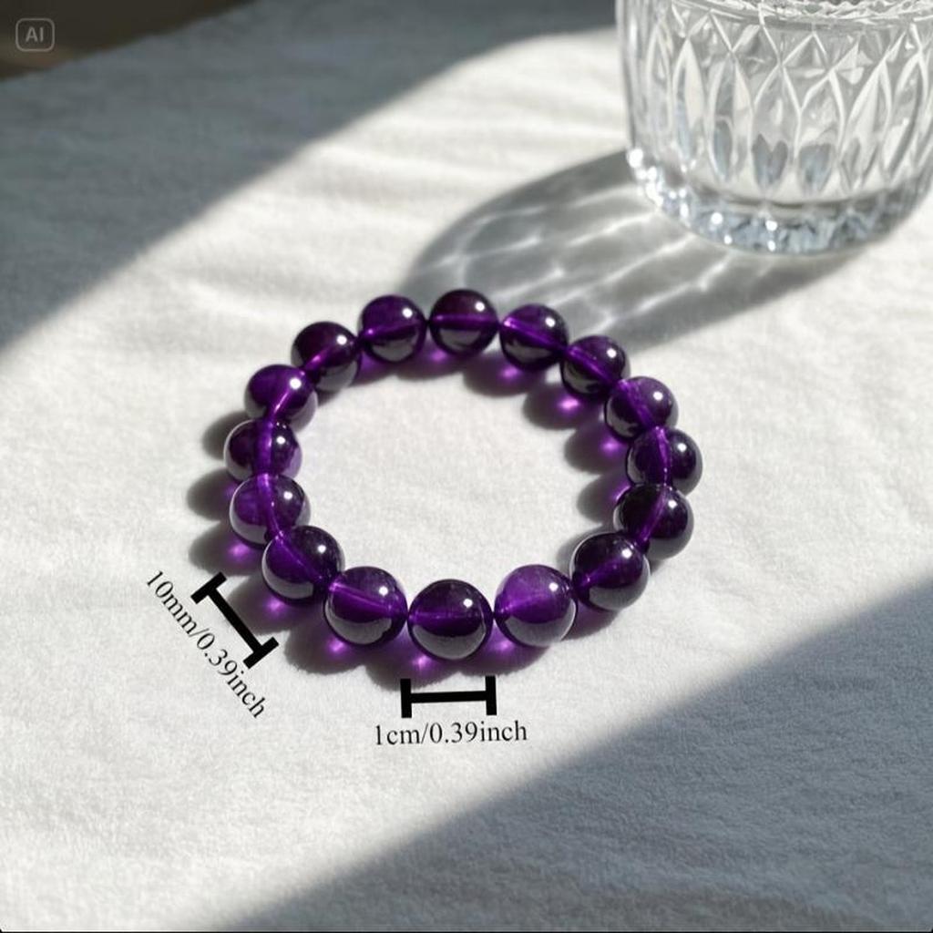 Armband „Valeria“ mit lila Perlen – Ansicht 4