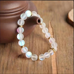 Armband „Vertrauen“ mit Margeriten und Mondstein – Ansicht 3