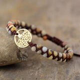 Lebensbaum-Armband mit Jaspis – Ansicht 2