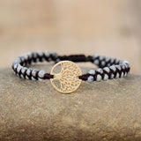 Lebensbaum-Armband mit Jaspis – Ansicht 3
