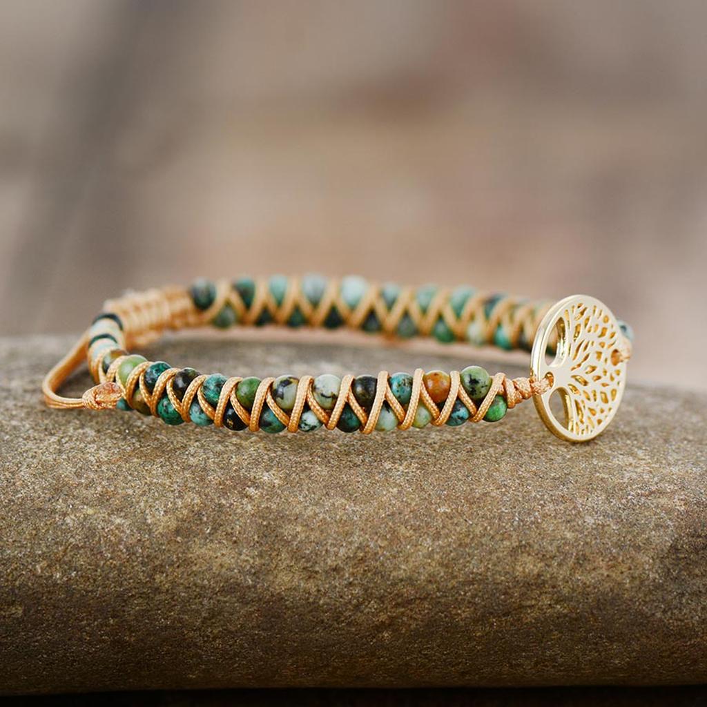 Lebensbaum-Armband mit Jaspis – Ansicht 5
