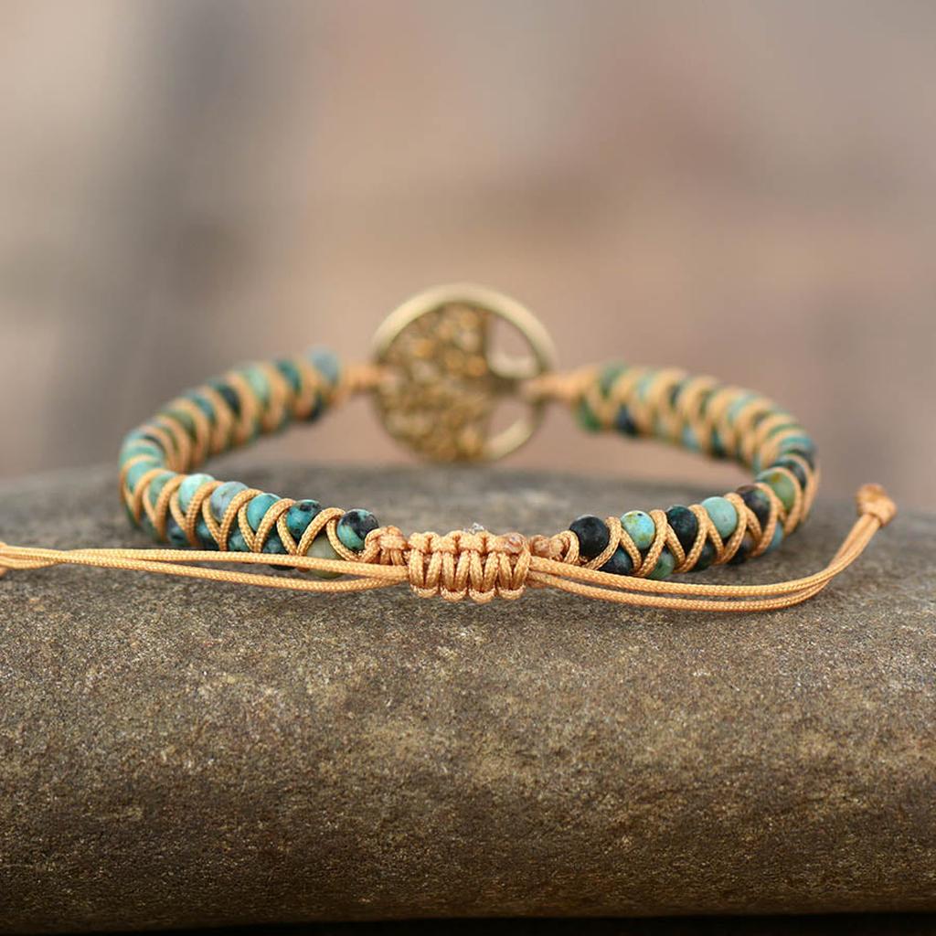 Lebensbaum-Armband mit Jaspis – Ansicht 6