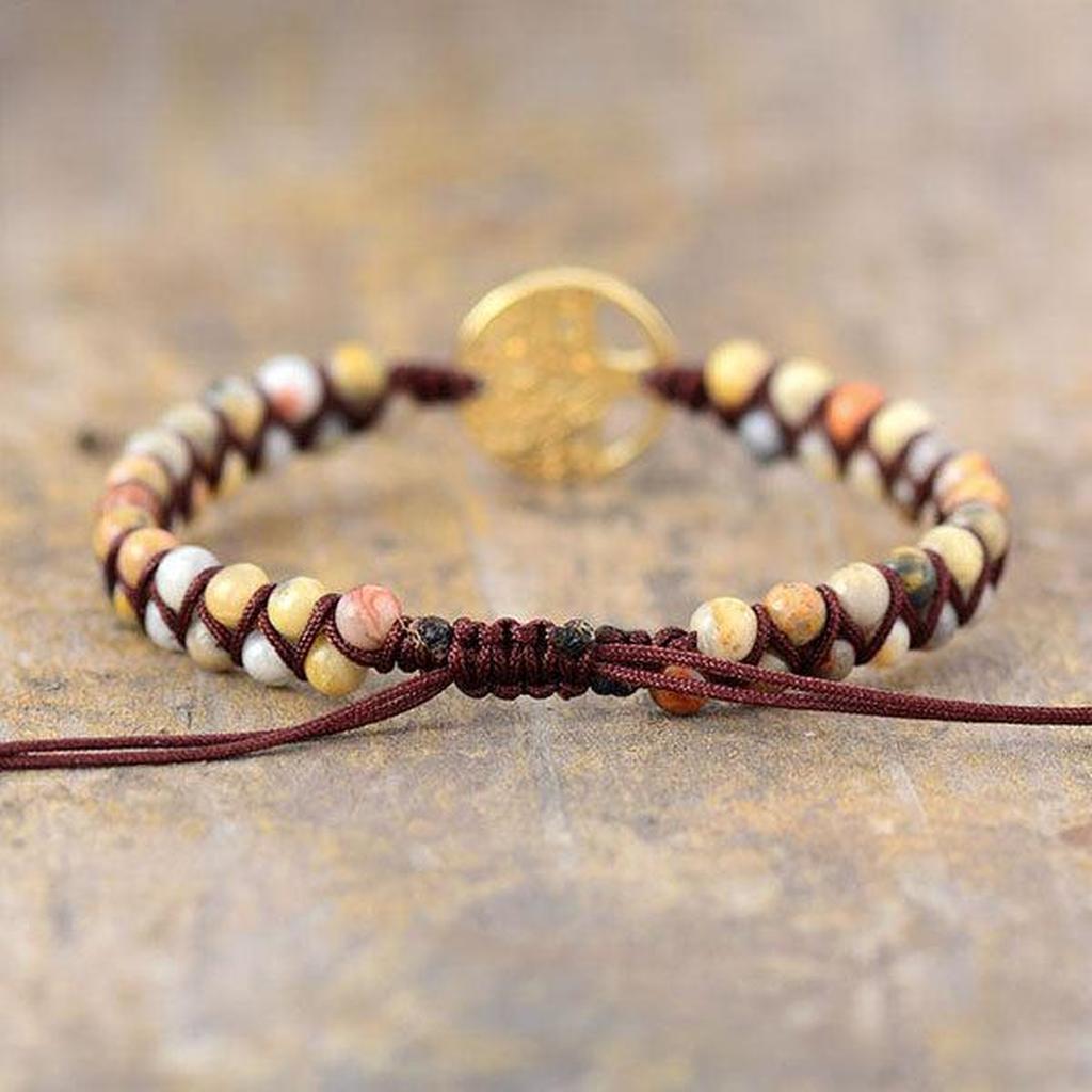 Lebensbaum-Armband mit Jaspis – Ansicht 8