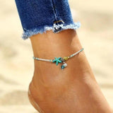 Armband mit Sternen, Muscheln und Natursteinen – Ansicht 3