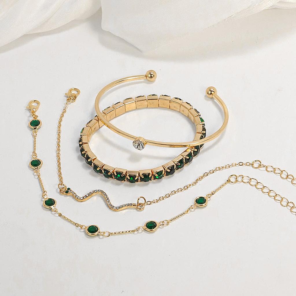 Armband-Set „Smaragdglanz“ – Ansicht 2