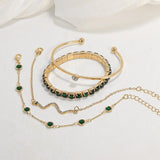 Armband-Set „Smaragdglanz“ – Ansicht 2