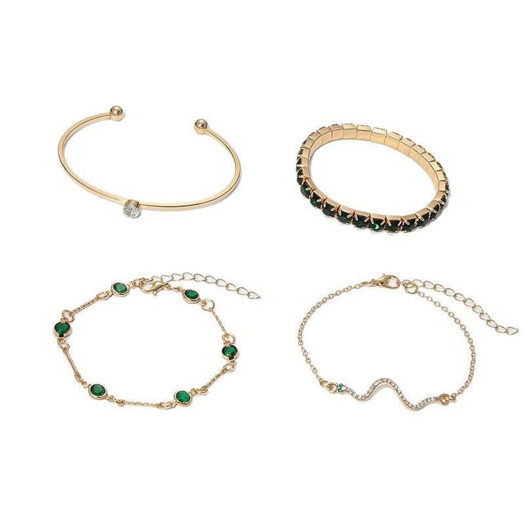 Armband-Set „Smaragdglanz“ – Ansicht 3