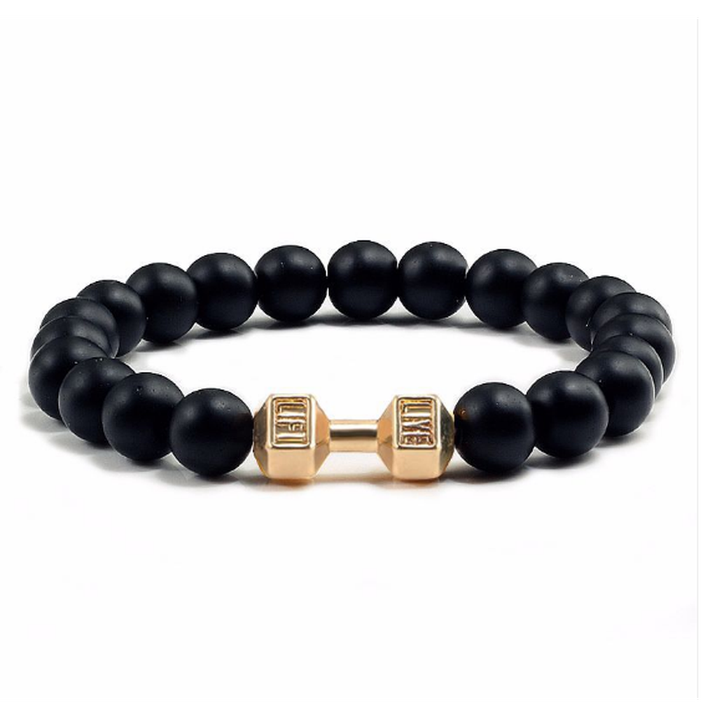 Aromatherapie-Armband mit Lavasteinen