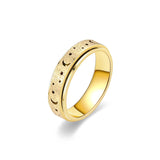 Atlas Nachthimmel-Ring in Gold