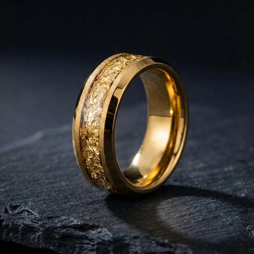 Aureum – Ring aus Wolframkarbid – Ansicht 2