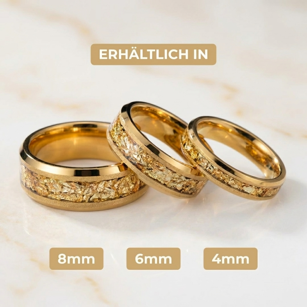 Aureum – Ring aus Wolframkarbid – Ansicht 4
