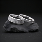 Aureum Silver – Ring aus Wolframkarbid – Ansicht 12