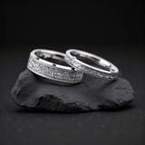 Aureum Silver – Ring aus Wolframkarbid – Ansicht 12