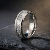 Aureum Silver – Ring aus Wolframkarbid – Ansicht 2
