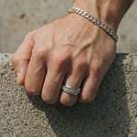 Aureum Silver – Ring aus Wolframkarbid – Ansicht 3