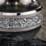 Aureum Silver – Ring aus Wolframkarbid – Ansicht 4