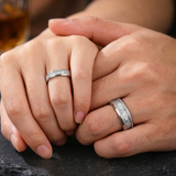 Aureum Silver – Ring aus Wolframkarbid – Ansicht 5