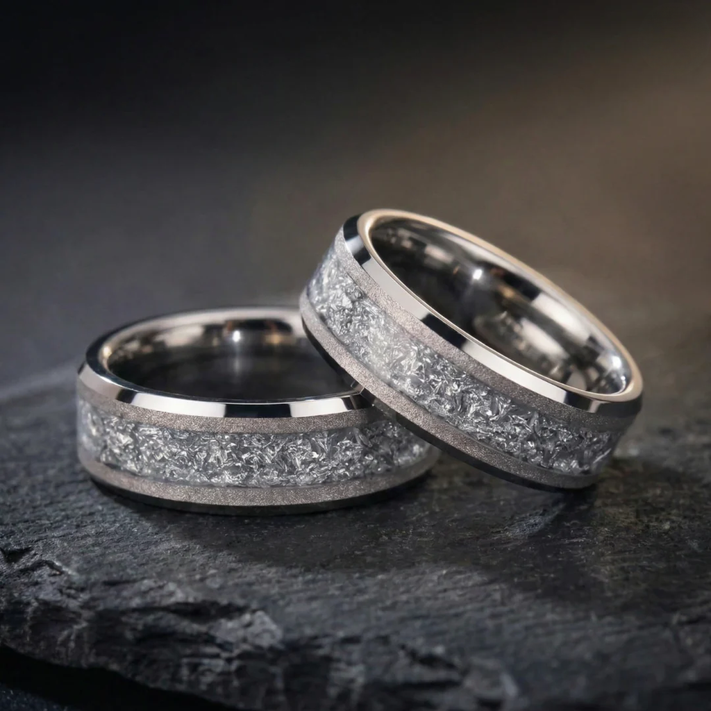 Aureum Silver – Ring aus Wolframkarbid – Ansicht 6