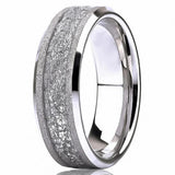 Aureum Silver – Ring aus Wolframkarbid