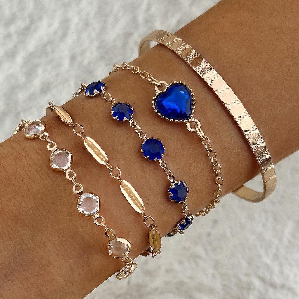 Armband-Set Aveline Northblue in Gold