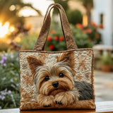 Handgefertigte Stepptasche – Niedlicher Yorkshire Terrier