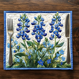 Gesteppte Tischsets – Lupinenserenade