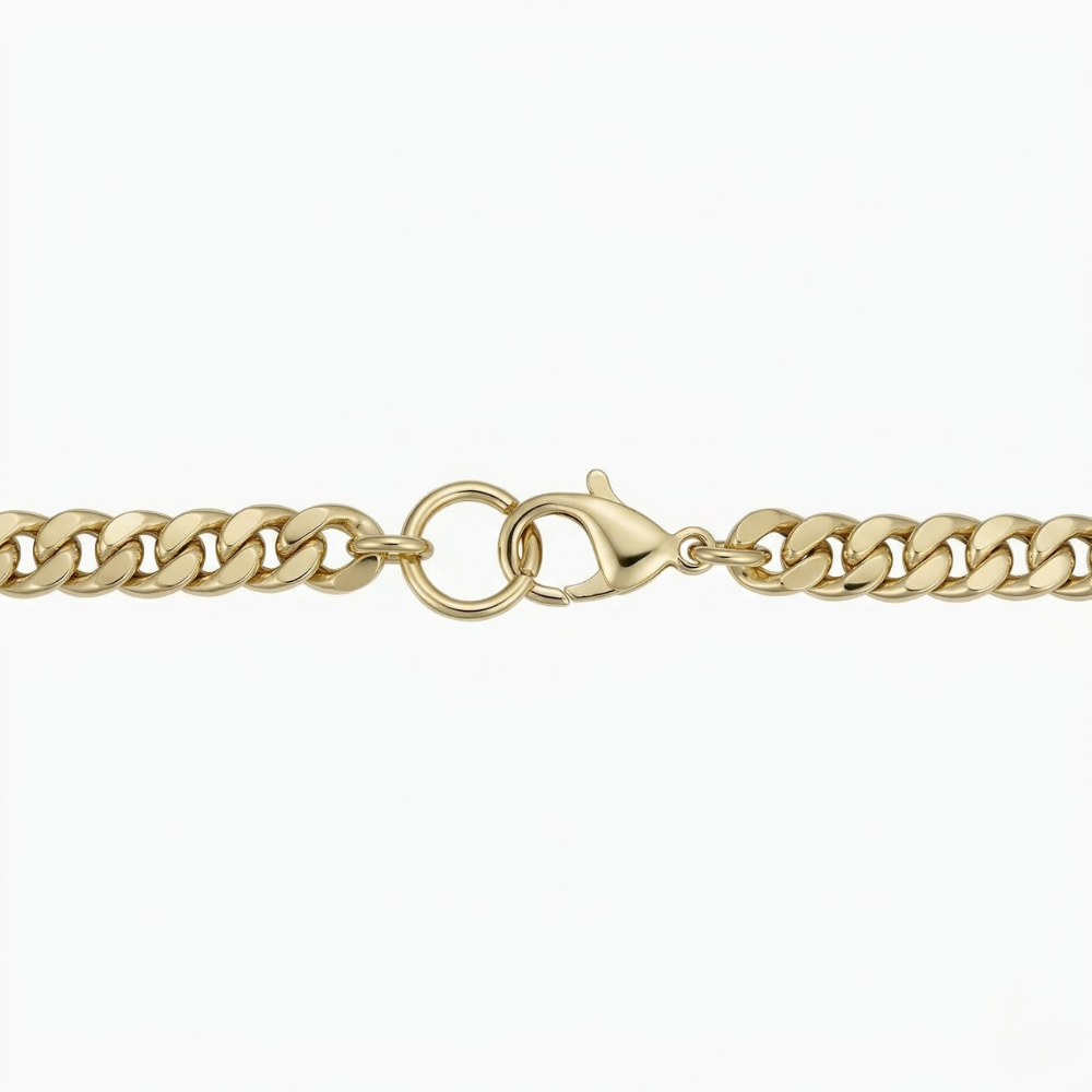 Kubanisches Armband in Gold, Ansicht 5