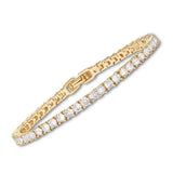 Tennisarmband in Gold