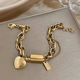 Breites Armband in Gold, Ansicht 5
