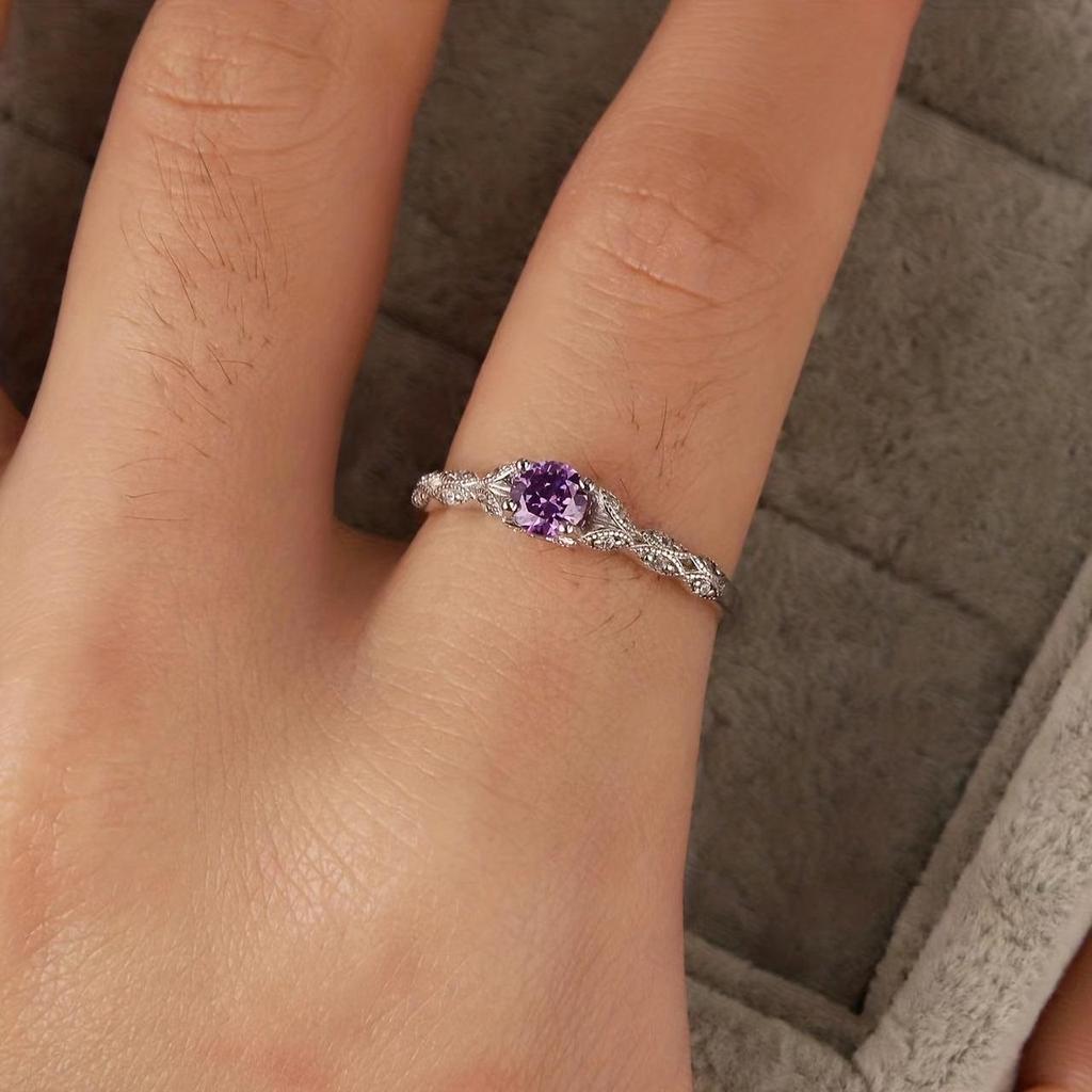Ring Brigitte mit Amethyst – Ansicht 3