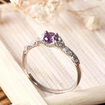 Ring Brigitte mit Amethyst – Ansicht 4