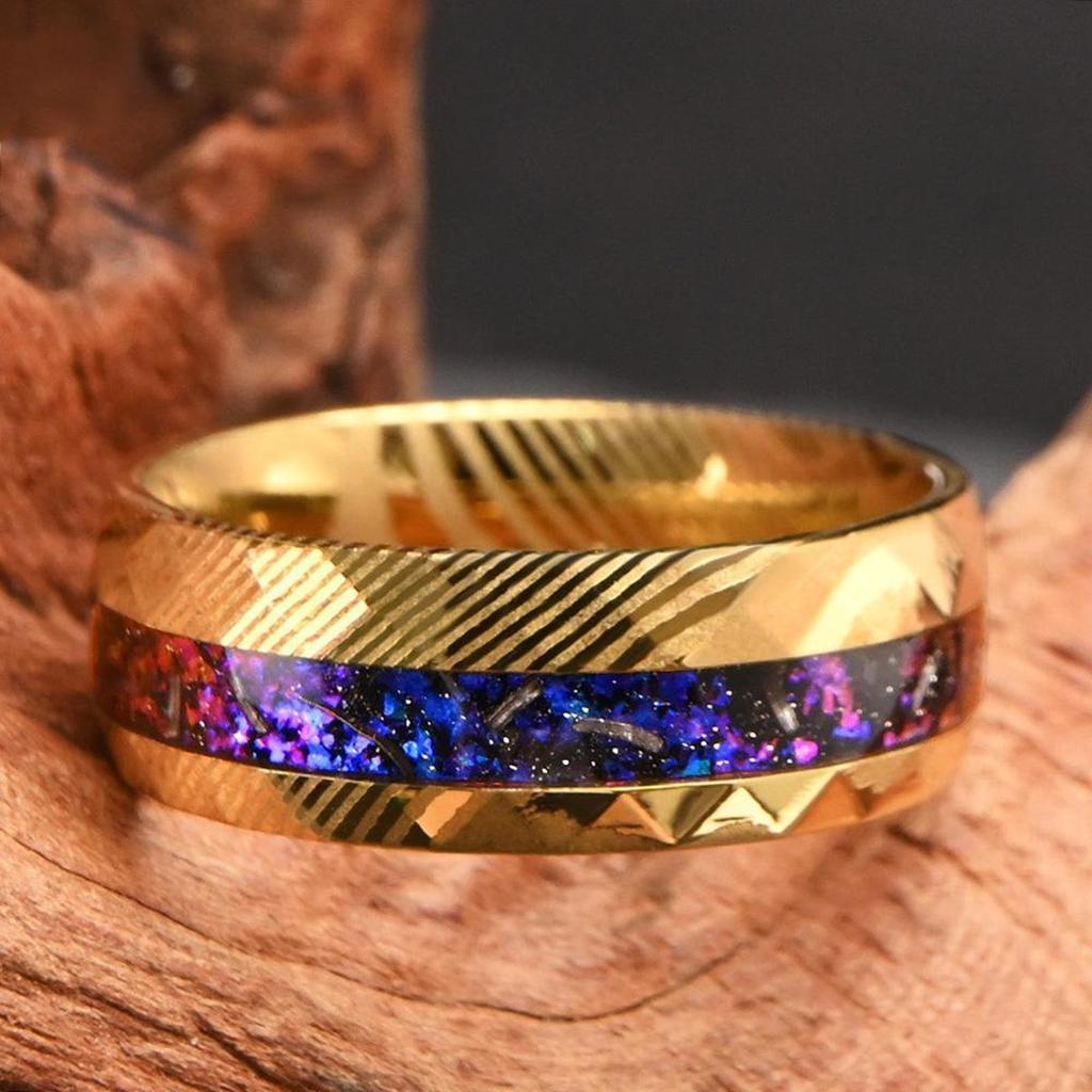 Caelith – Ring aus Damaszenerstahl – Ansicht 4