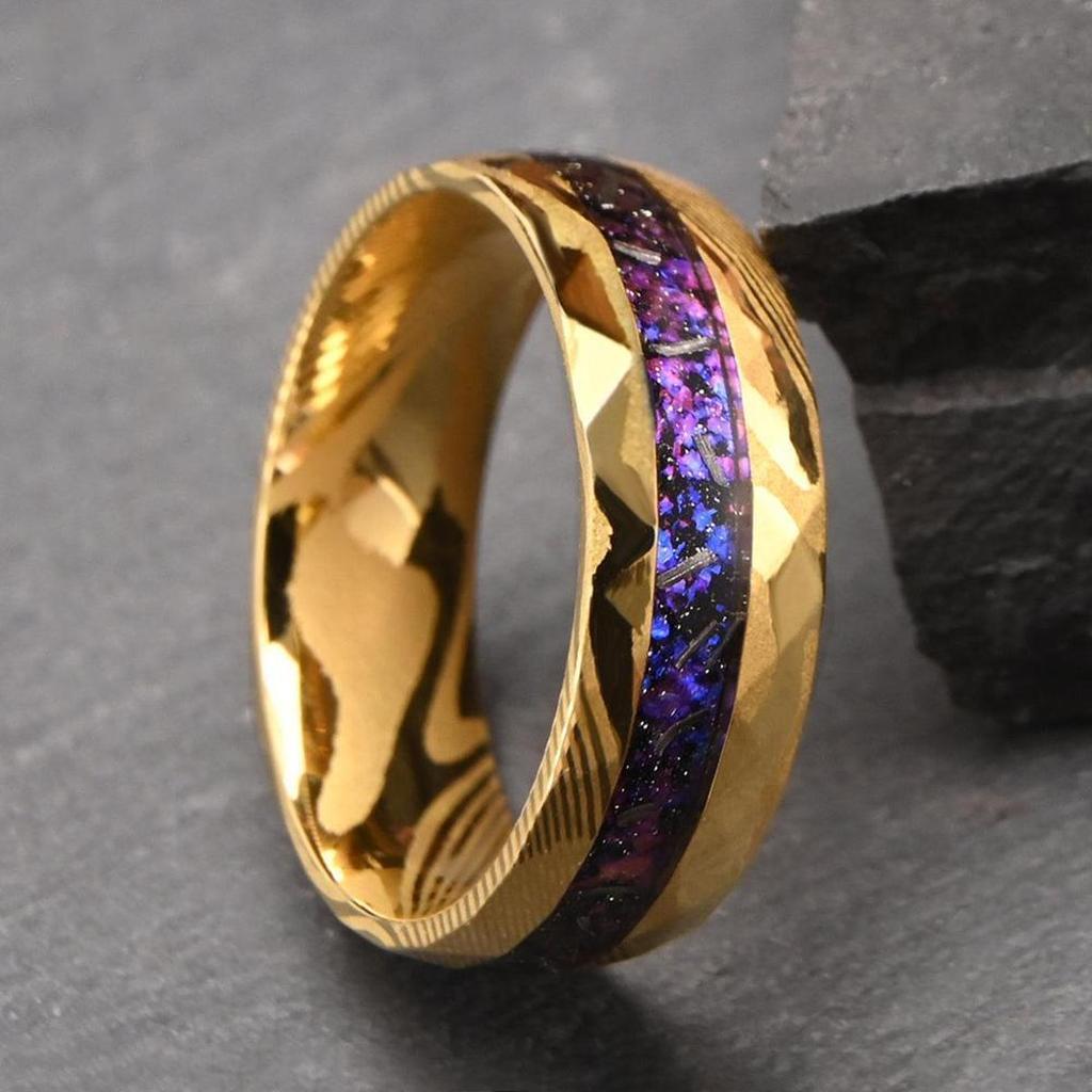 Caelith – Ring aus Damaszenerstahl – Ansicht 5