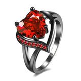 Ring „Rosethorne“ Calindra in Schwarz – Ansicht 2