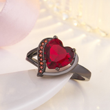 Ring „Rosethorne“ Calindra in Schwarz – Ansicht 3