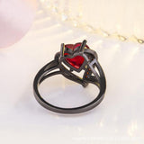 Ring „Rosethorne“ Calindra in Schwarz – Ansicht 4