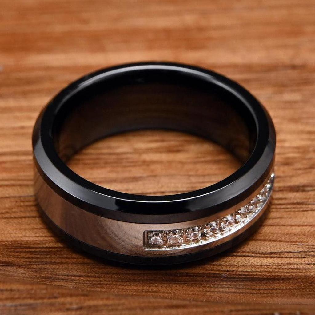 Cassian – Ring aus Wolframkarbid – Ansicht 2