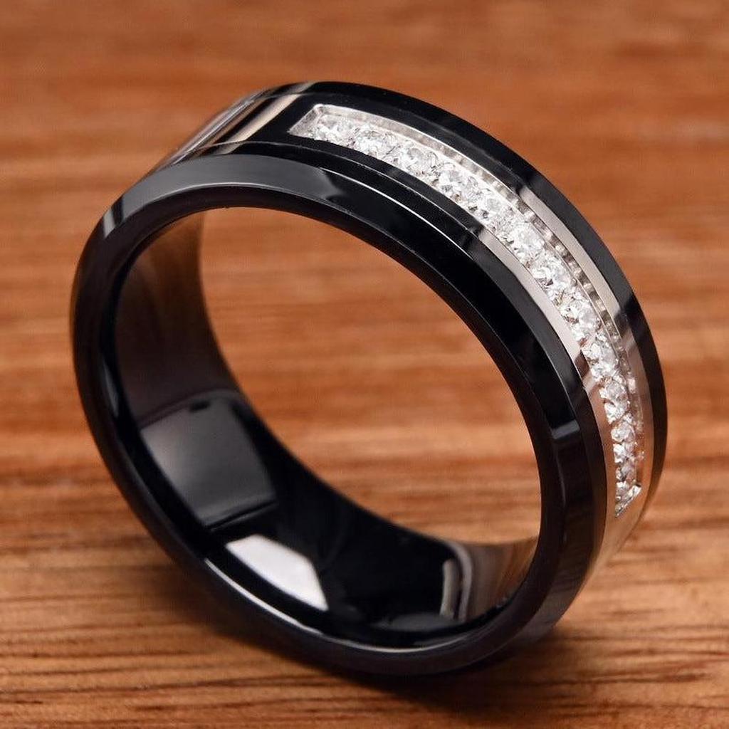 Cassian – Ring aus Wolframkarbid – Ansicht 3