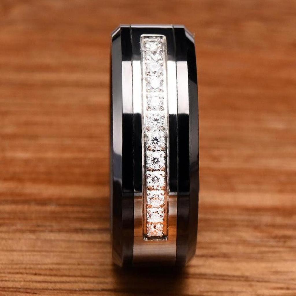 Cassian – Ring aus Wolframkarbid – Ansicht 4