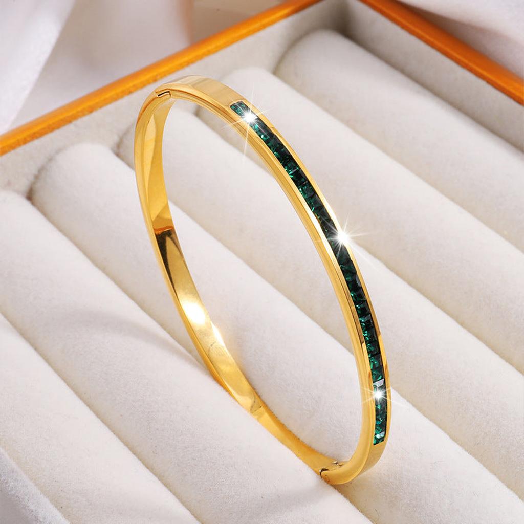 Armband Celeste Viride in Gold – Ansicht 2