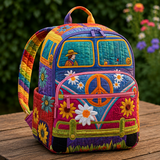 Gesteppter Boho-Rucksack – Die Reise in die Freiheit